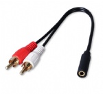 3.5mm to 2RCA audio cable