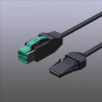 12v poweredusb to 1*4 connector cable